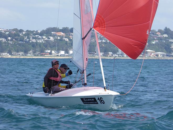 Nick & Janer Jerwood - Penultimate Day - Flying Fifteen World Championship 2017 © Jonny Fullerton